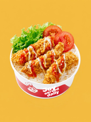 cơm gà mắm tỏi