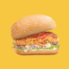 burger gà giòn